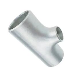 ACIER INOXYDABLE — TÉ RÉDUCTEUR À SOUDER (BUTT-WELD), 2" × 1", SCH 10S, MATIÈRE : ASTM A403 WP304L, NORM ASME B16.9