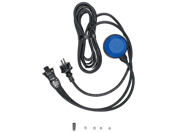 ACCESSOIRES POUR POMPES GRUNDFOS UNILIFT KP150/250 & AP12,50B: CÂBLE MOTEUR - FICHE SCH PN 16700