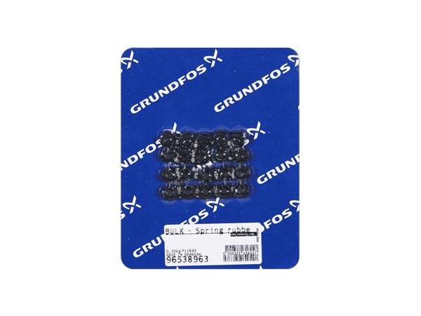 ACCESSORIES FOR GRUNDFOS PUMPS CR/N (BULK, QUANTITY 20 PCS): SPRING RUBBER EPDM PN 96538963