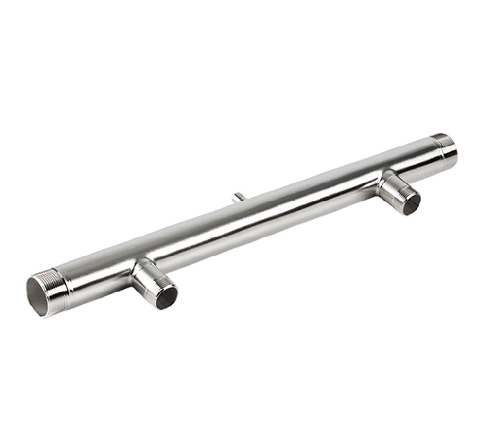 ACCESSORIES FOR PUMPS: DISCHARGE MANIFOLD 2 1/2" * 1 1/2" FOR TWO PUMPS