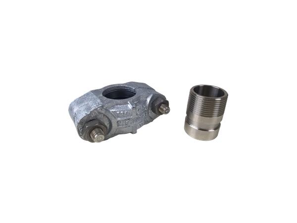 ACCESSORIES FOR GRUNDFOS PUMPS CM 5: PJE COUPLING COMPLETE WITH THREADED PIPE STUB, 1 1/4" EPDM, PN 419911