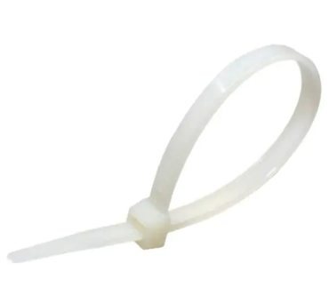 ACCESSORIES FOR PUMPS: CABLE TIES, WHITE 14 CM * 2.5 