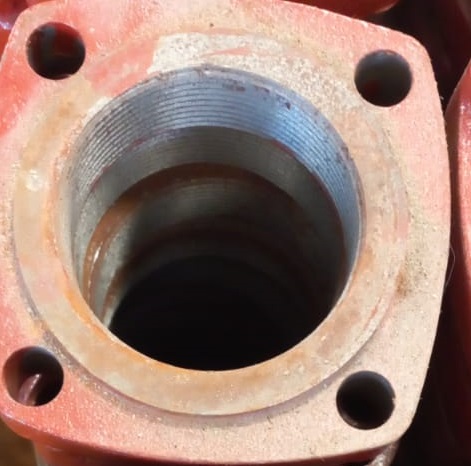 GRUNDFOS RED EPOXY FLANGES SCREW TYPE PN16 2"