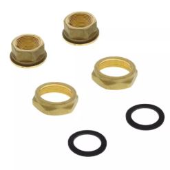ACCESSORIES FOR GRUNDFOS PUMPS UPS: CHROME MALE UNION FOR PUMPS 1 1/2" * 1 1/4"