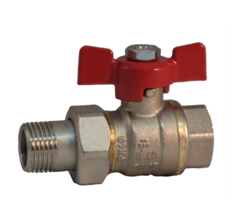 [BALL VAL 106.42] ACCESSOIRES POUR POMPES GRUNDFOS: ROBINET À BOULE M/F AVEC QUEUE À UNION 1 1/2" PN25